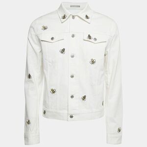 Dior X Kaws White Bee Embroidered Denim Jacket